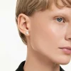Octagon stud earrings
