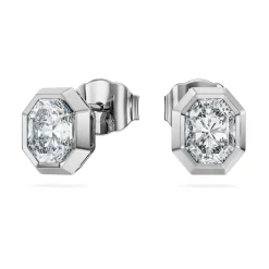 Octagon stud earrings