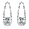 Octagon Tennis earrings
