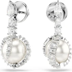 Snake drop earrings