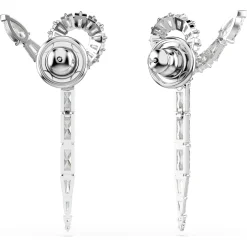 Snake drop earrings