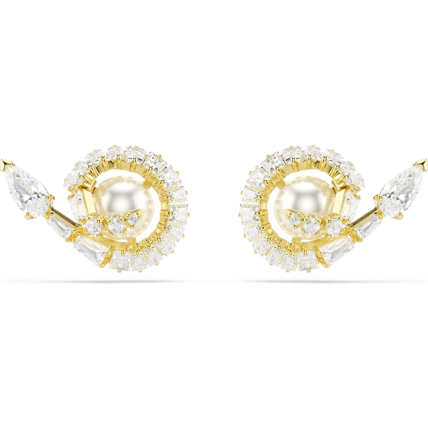 Snake stud earrings