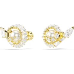 Snake stud earrings