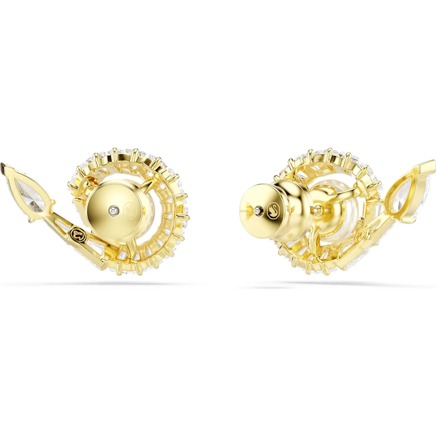Snake stud earrings