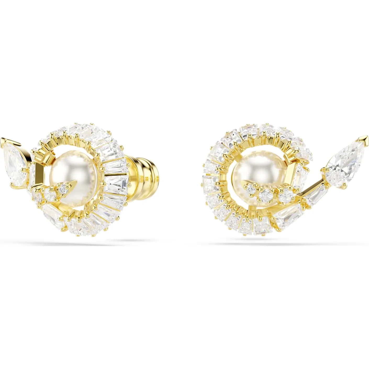 Snake stud earrings