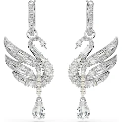 Swan earrings