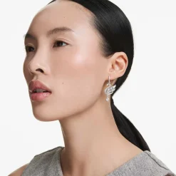 Swan earrings