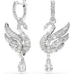 Swan earrings