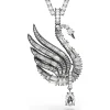 Swan pendant and brooch