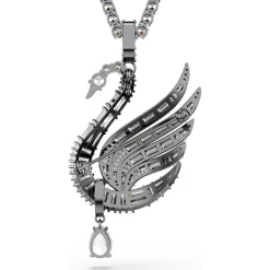 Swan pendant and brooch