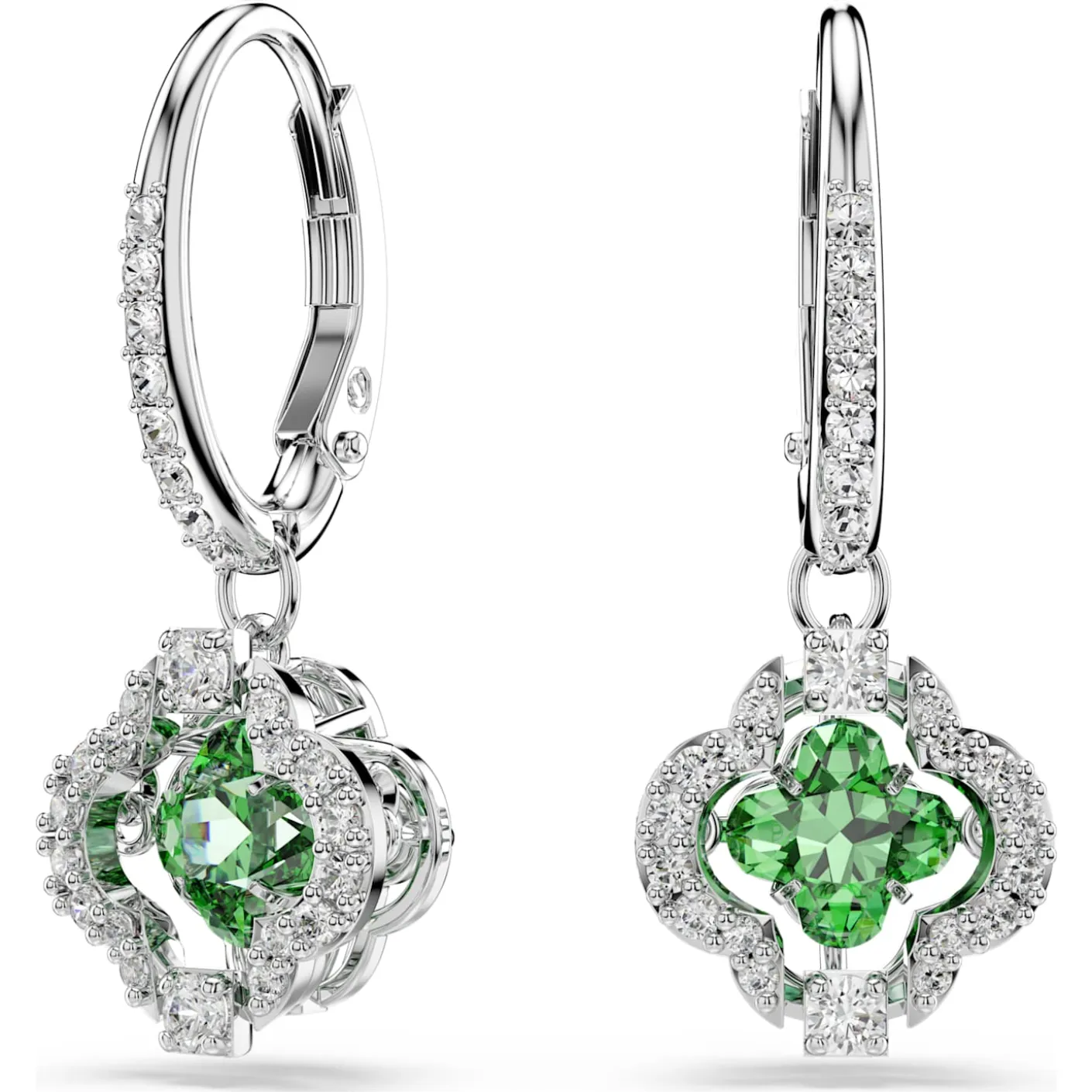 Una Angelic drop earrings