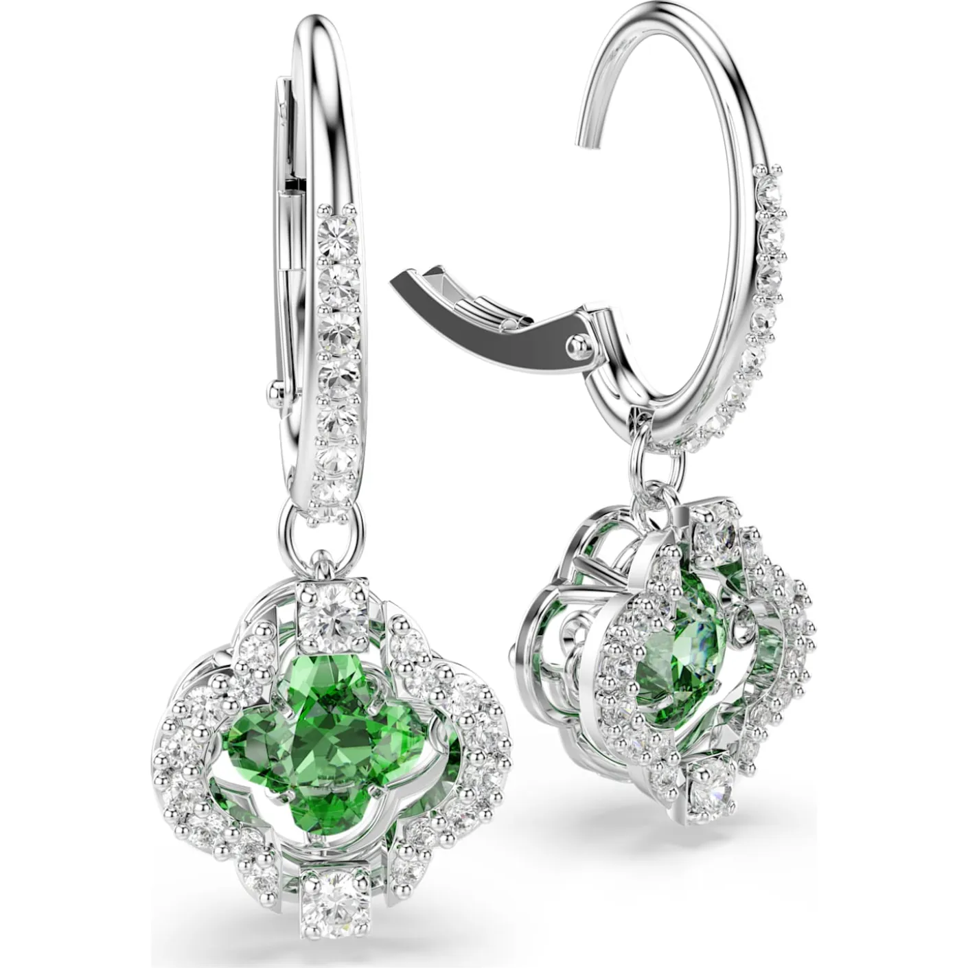 Una Angelic drop earrings