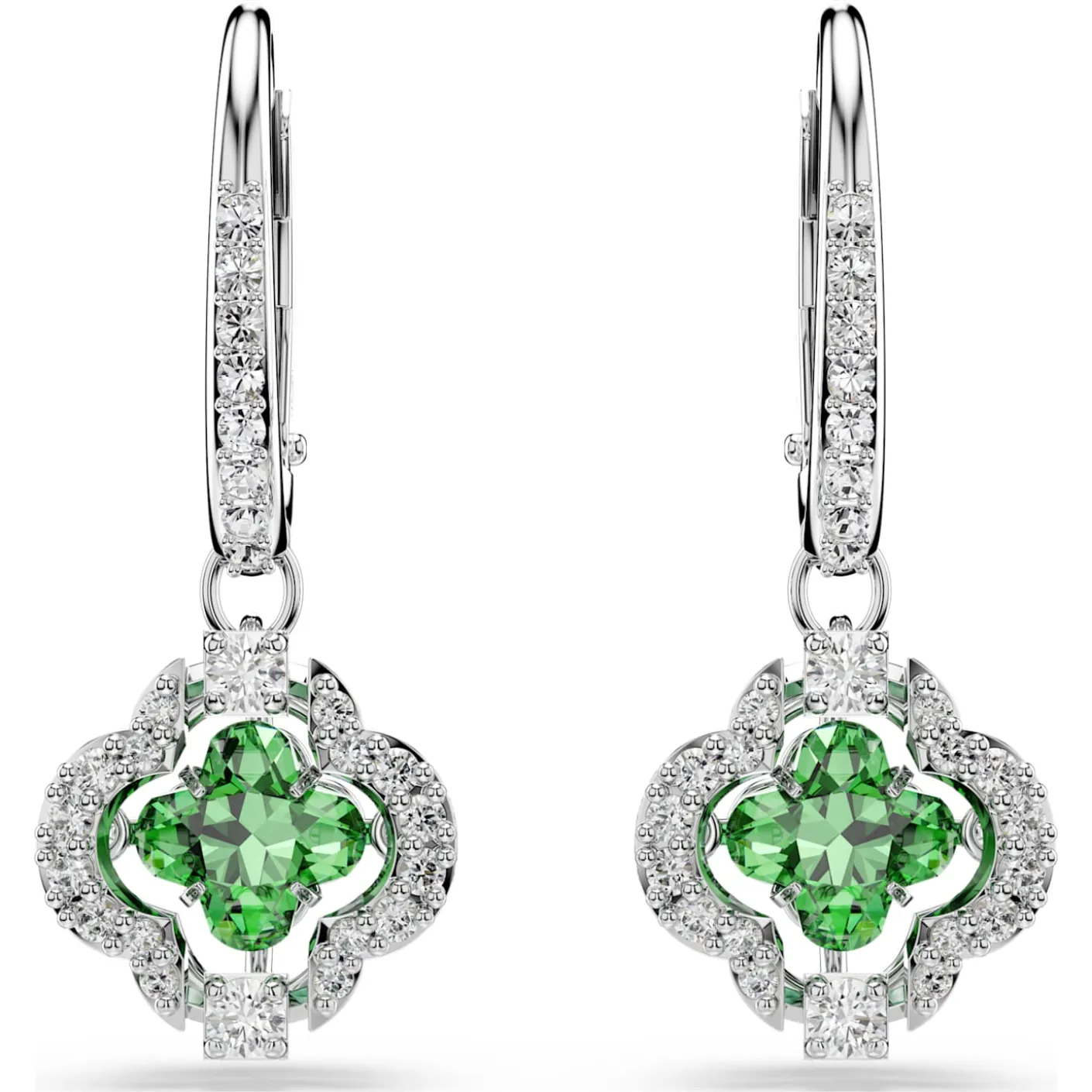 Una Angelic drop earrings