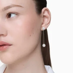 Una Angelic drop earrings