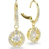 Una Angelic drop earrings