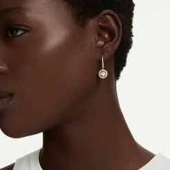 Una Angelic drop earrings