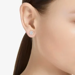 Una Angelic stud earrings
