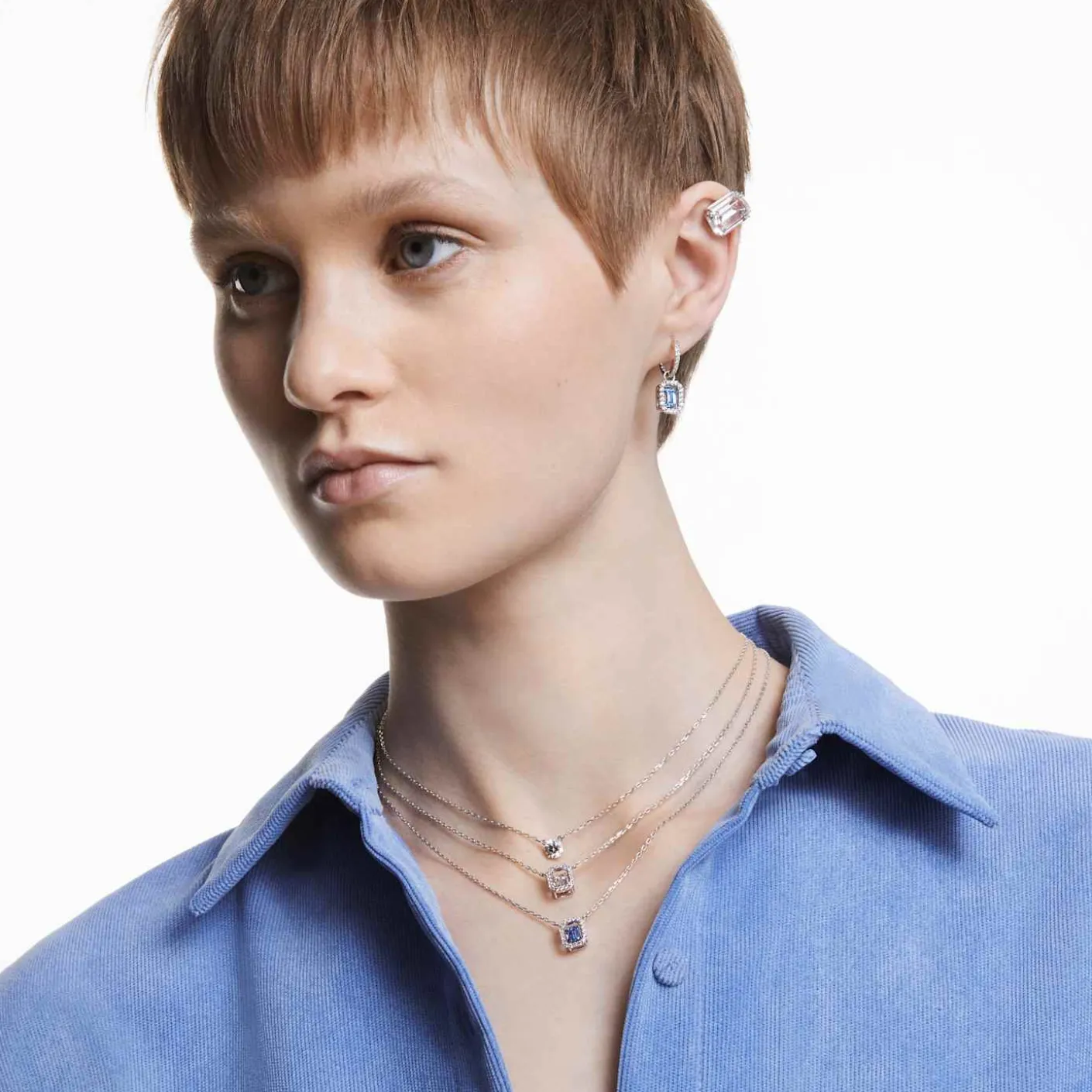 Una drop earrings